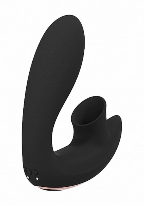 Stymulator Desirable Silikonowy Wodoodporny USB 10 Trybów Punkt G Magnetyczne Ładowanie 60 Minut Pracy Czarny Desirable