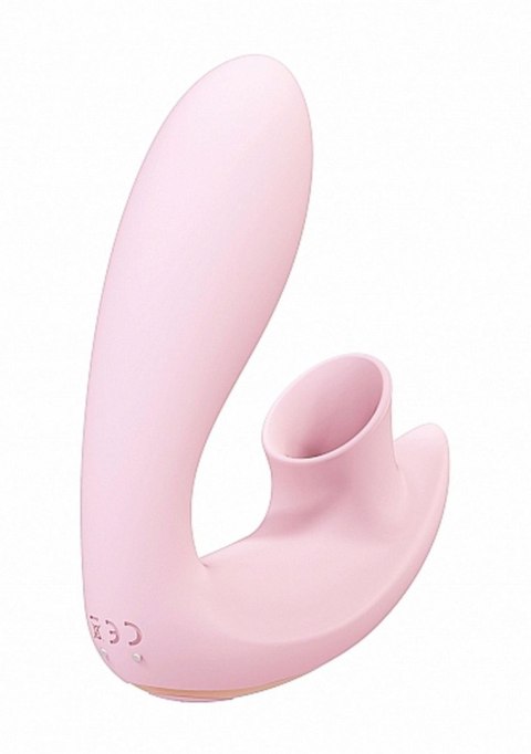 Stymulator Desirable Silikonowy Wodoodporny USB 10 Trybów Punkt G Magnetyczne Ładowanie 60 Minut Różowy Desirable