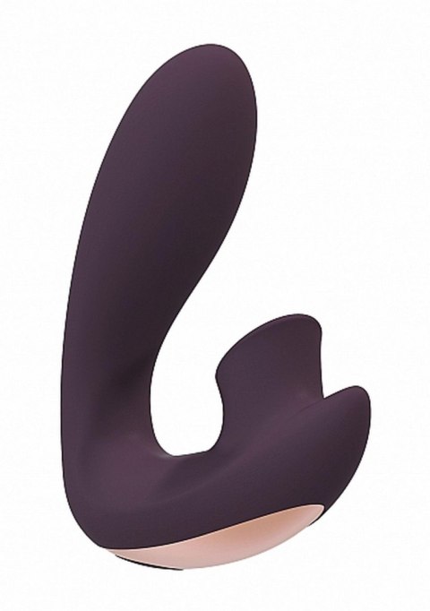 Stymulator Desirable Silikonowy Wodoodporny USB 10 Trybów Punkt G Magnetyczne Ładowanie 60 Minut Pracy Fioletowy Desirable