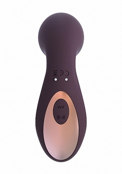Stymulator Desirable Silikonowy Wodoodporny USB 10 Trybów Punkt G Magnetyczne Ładowanie 60 Minut Pracy Fioletowy Desirable