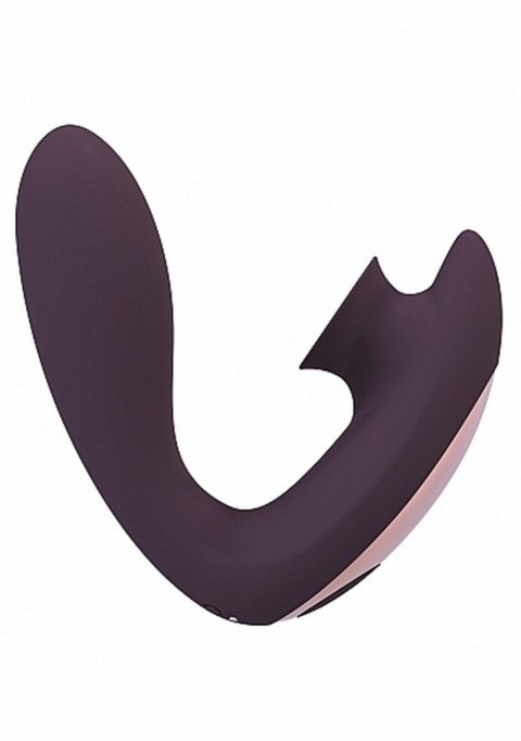 Stymulator Desirable Silikonowy Wodoodporny USB 10 Trybów Punkt G Magnetyczne Ładowanie 60 Minut Pracy Fioletowy Desirable