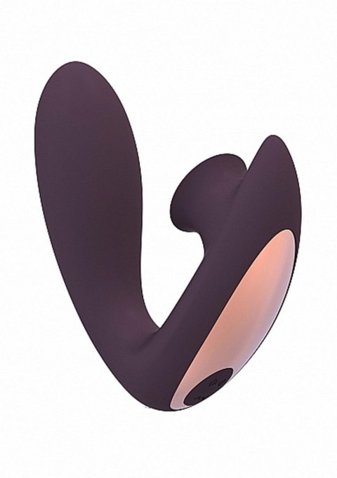 Stymulator Desirable Silikonowy Wodoodporny USB 10 Trybów Punkt G Magnetyczne Ładowanie 60 Minut Pracy Fioletowy Desirable