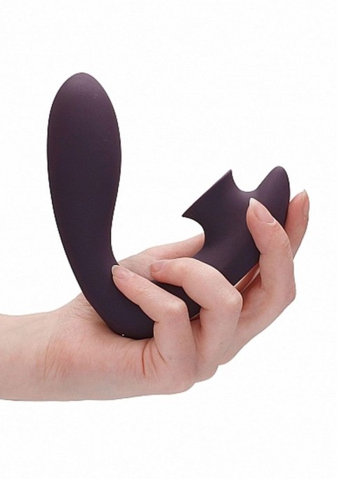 Stymulator Desirable Silikonowy Wodoodporny USB 10 Trybów Punkt G Magnetyczne Ładowanie 60 Minut Pracy Fioletowy Desirable