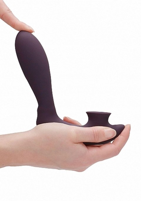 Stymulator Desirable Silikonowy Wodoodporny USB 10 Trybów Punkt G Magnetyczne Ładowanie 60 Minut Pracy Fioletowy Desirable