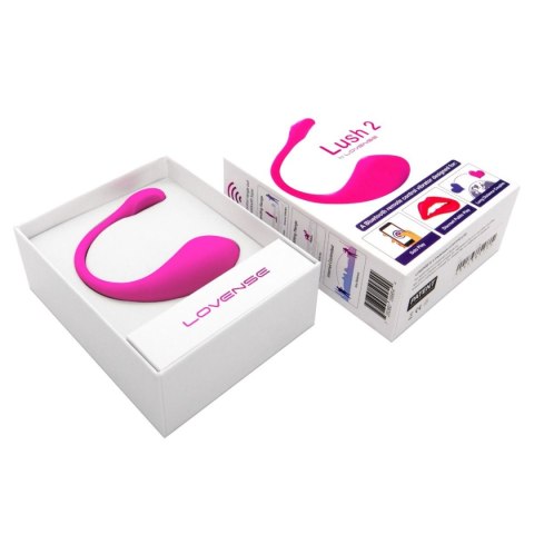 Jajeczko Sterowane Aplikacją Różowe Lush 2 Lovense