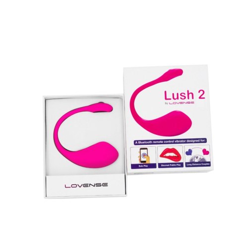 Jajeczko Sterowane Aplikacją Różowe Lush 2 Lovense