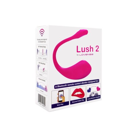 Jajeczko Sterowane Aplikacją Różowe Lush 2 Lovense