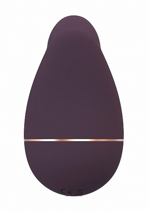 Stymulator Silikonowy Wodoodporny USB Funkcja Ssania 10 Trybów Cicha Praca Fioletowy- Irresistible