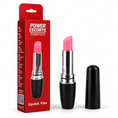 Dyskretny Wibrator Szminka Lipstick Vibe Czerwono-Czarny - Lipstick Vibe