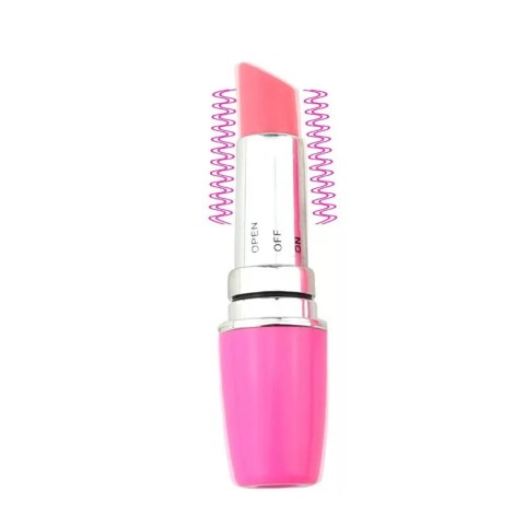 Dyskretny Wibrator Szminka Lipstick Vibe Czerwono-Czarny - Lipstick Vibe