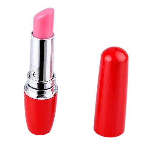 Dyskretny Wibrator Szminka Lipstick Vibe Czerwony - Lipstick Vibe