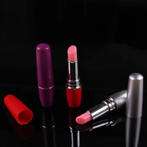 Dyskretny Wibrator Szminka Lipstick Vibe Czerwony - Lipstick Vibe