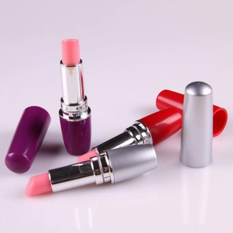 Dyskretny Wibrator Szminka Lipstick Vibe Czerwony - Lipstick Vibe