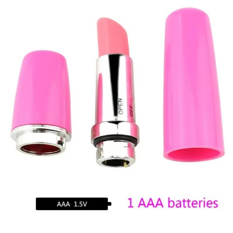 Dyskretny Wibrator Szminka Lipstick Vibe Czerwony - Lipstick Vibe