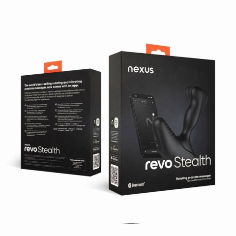 Masażer prostaty Revo Stealth App Enabled Black Nexus Nexus