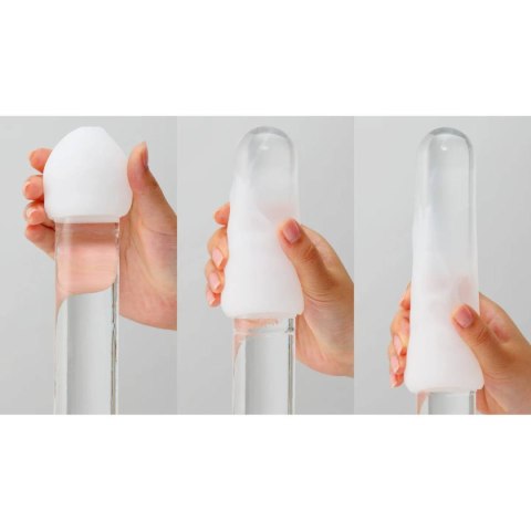 Masturbator jednorazowy biały Egg Wavy Tenga