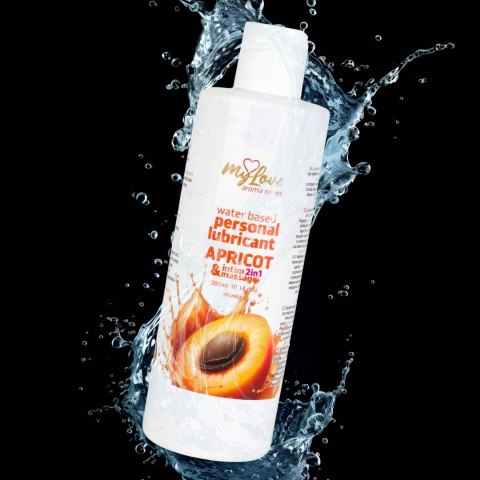 Żel Intymny I Do Masażu 2w1 Aroma Series Apricot Morelowy 300 Ml - MyLove