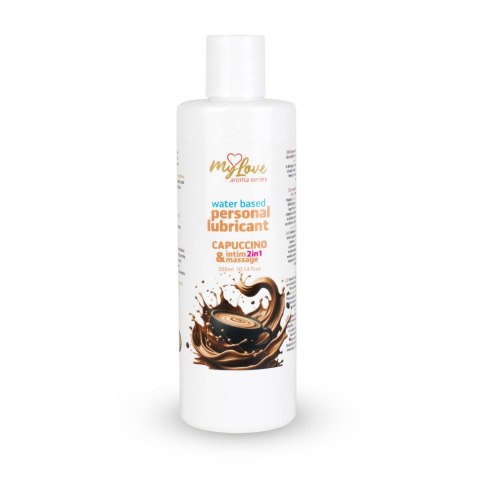 Żel Intymny I Do Masażu 2w1 Aroma Series Cappuccino 300 Ml - MyLove