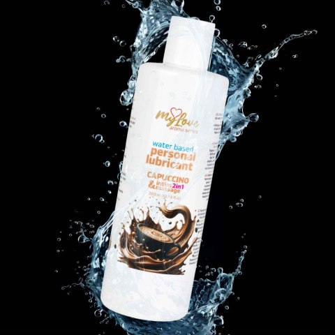 Żel Intymny I Do Masażu 2w1 Aroma Series Cappuccino 300 Ml - MyLove