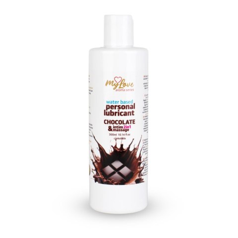 Żel Intymny I Do Masażu 2w1 Aroma Series Chocolate Czekoladowy 300 Ml - MyLove