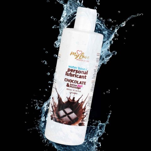 Żel Intymny I Do Masażu 2w1 Aroma Series Chocolate Czekoladowy 300 Ml - MyLove