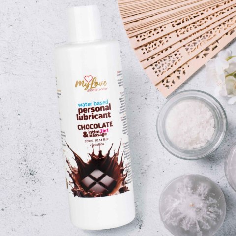 Żel Intymny I Do Masażu 2w1 Aroma Series Chocolate Czekoladowy 300 Ml - MyLove