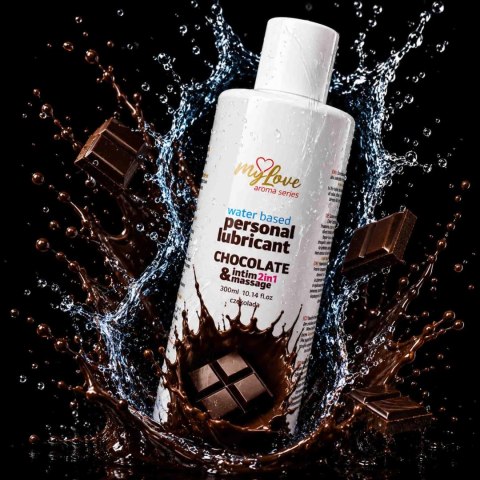 Żel Intymny I Do Masażu 2w1 Aroma Series Chocolate Czekoladowy 300 Ml - MyLove