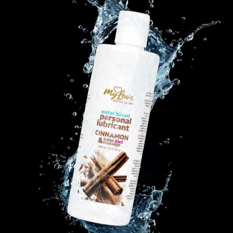 Żel Intymny I Do Masażu 2w1 Aroma Series Cinnamon Cynamonowy 300 Ml - MyLove