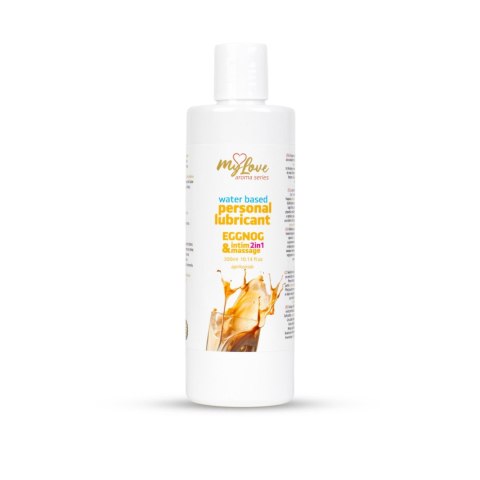 Żel Intymny I Do Masażu 2w1 Aroma Series Eggnog 300 Ml - MyLove