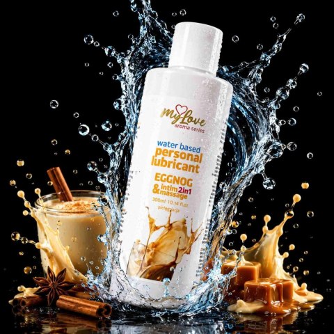 Żel Intymny I Do Masażu 2w1 Aroma Series Eggnog 300 Ml - MyLove