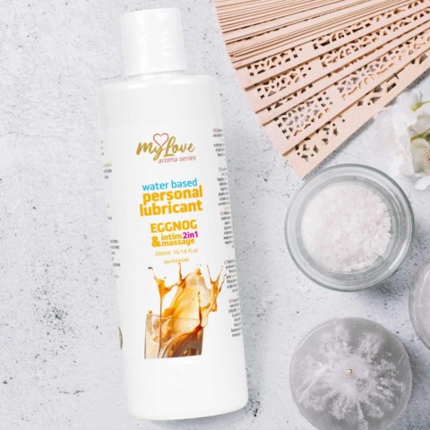 Żel Intymny I Do Masażu 2w1 Aroma Series Eggnog 300 Ml - MyLove