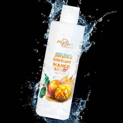 Żel Intymny I Do Masażu 2w1 Aroma Series Mango 300 Ml - MyLove