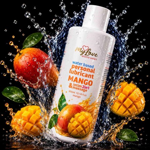 Żel Intymny I Do Masażu 2w1 Aroma Series Mango 300 Ml - MyLove