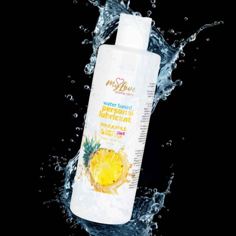 Żel Intymny I Do Masażu 2w1 Aroma Series Pineapple Ananasowy 300 Ml - MyLove