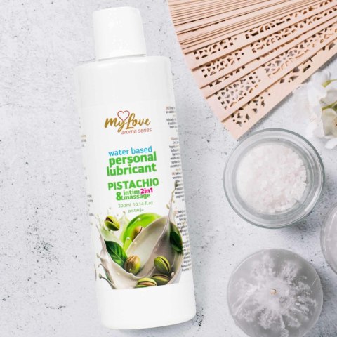 Żel Intymny I Do Masażu 2w1 Aroma Series Pistachio Pistacjowy 300 Ml - MyLove