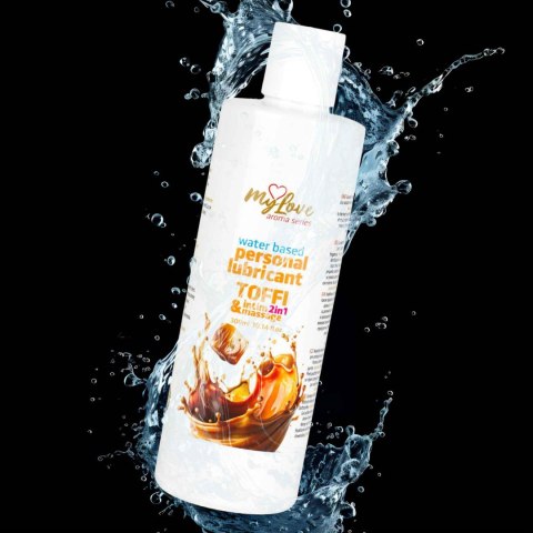 Żel Intymny I Do Masażu 2w1 Aroma Series Toffi 300 Ml - MyLove