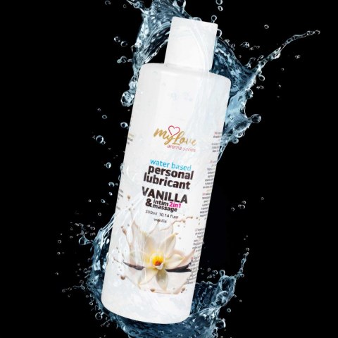 Żel Intymny I Do Masażu 2w1 Aroma Series Vanilla Waniliowy 300 Ml - MyLove