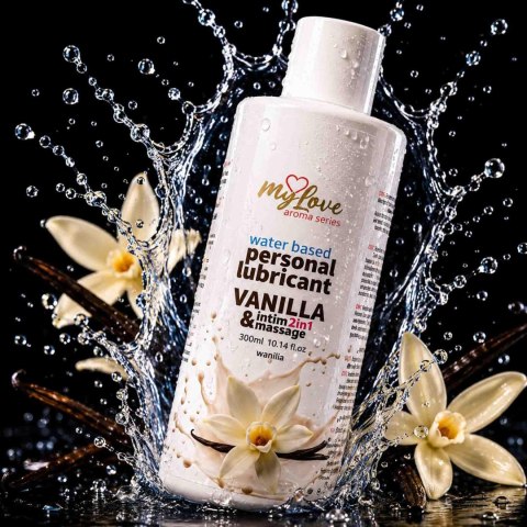 Żel Intymny I Do Masażu 2w1 Aroma Series Vanilla Waniliowy 300 Ml - MyLove