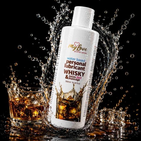 Żel Intymny I Do Masażu 2w1 Aroma Series Whisky 300 Ml - MyLove