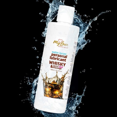 Żel Intymny I Do Masażu 2w1 Aroma Series Whisky 300 Ml - MyLove