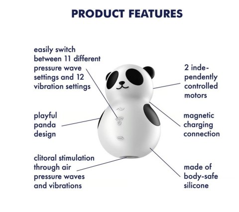 Stymulator Łechtaczki Panda Satisfyer