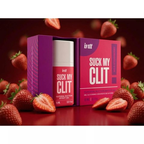 Żel Stymulujący SUCK MY CLIT Wild Strawberry - SUCK MY CLIT