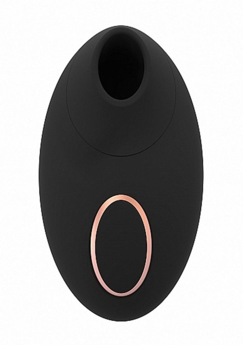 Stymulator Wodoodporny Silikonowy USB 10 Trybów Magnetyczne Ładowanie 60 Minut Pracy Producent , Czarny-Seductive