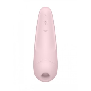 Stymulator Łechtaczki Sterowany Aplikacją pudrowy róż Curvy 2+ Satisfyer