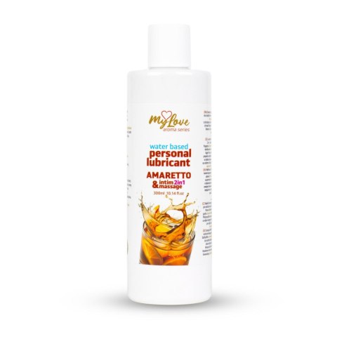 Żel Intymny I Do Masażu 2w1 Aroma Series Amaretto 300 Ml - MyLove