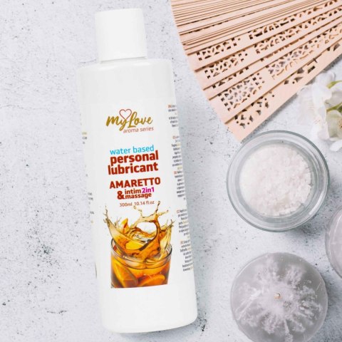 Żel Intymny I Do Masażu 2w1 Aroma Series Amaretto 300 Ml - MyLove