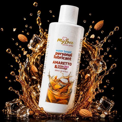 Żel Intymny I Do Masażu 2w1 Aroma Series Amaretto 300 Ml - MyLove