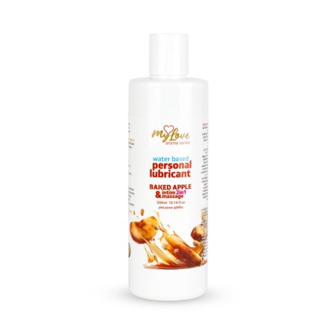Żel Intymny I Do Masażu 2w1 Aroma Series Baked Apple Pieczone Jabłko 300 Ml - MyLove