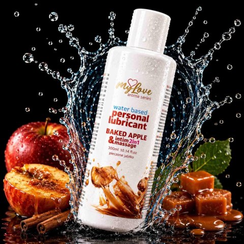 Żel Intymny I Do Masażu 2w1 Aroma Series Baked Apple Pieczone Jabłko 300 Ml - MyLove