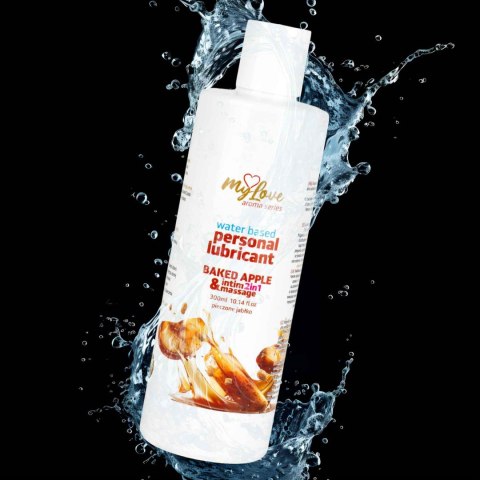 Żel Intymny I Do Masażu 2w1 Aroma Series Baked Apple Pieczone Jabłko 300 Ml - MyLove